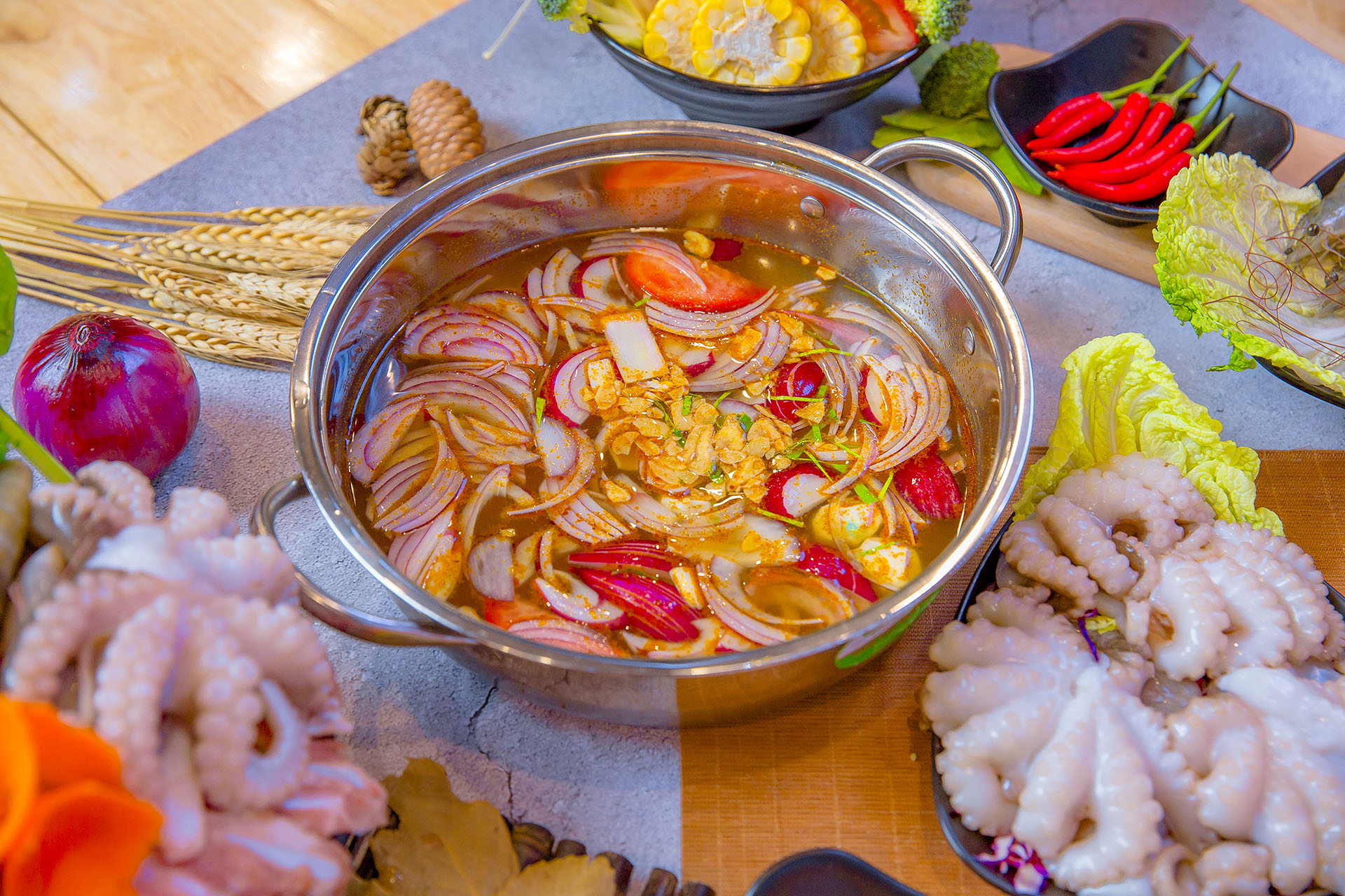 Lẩu Thái Bạch Tuộc