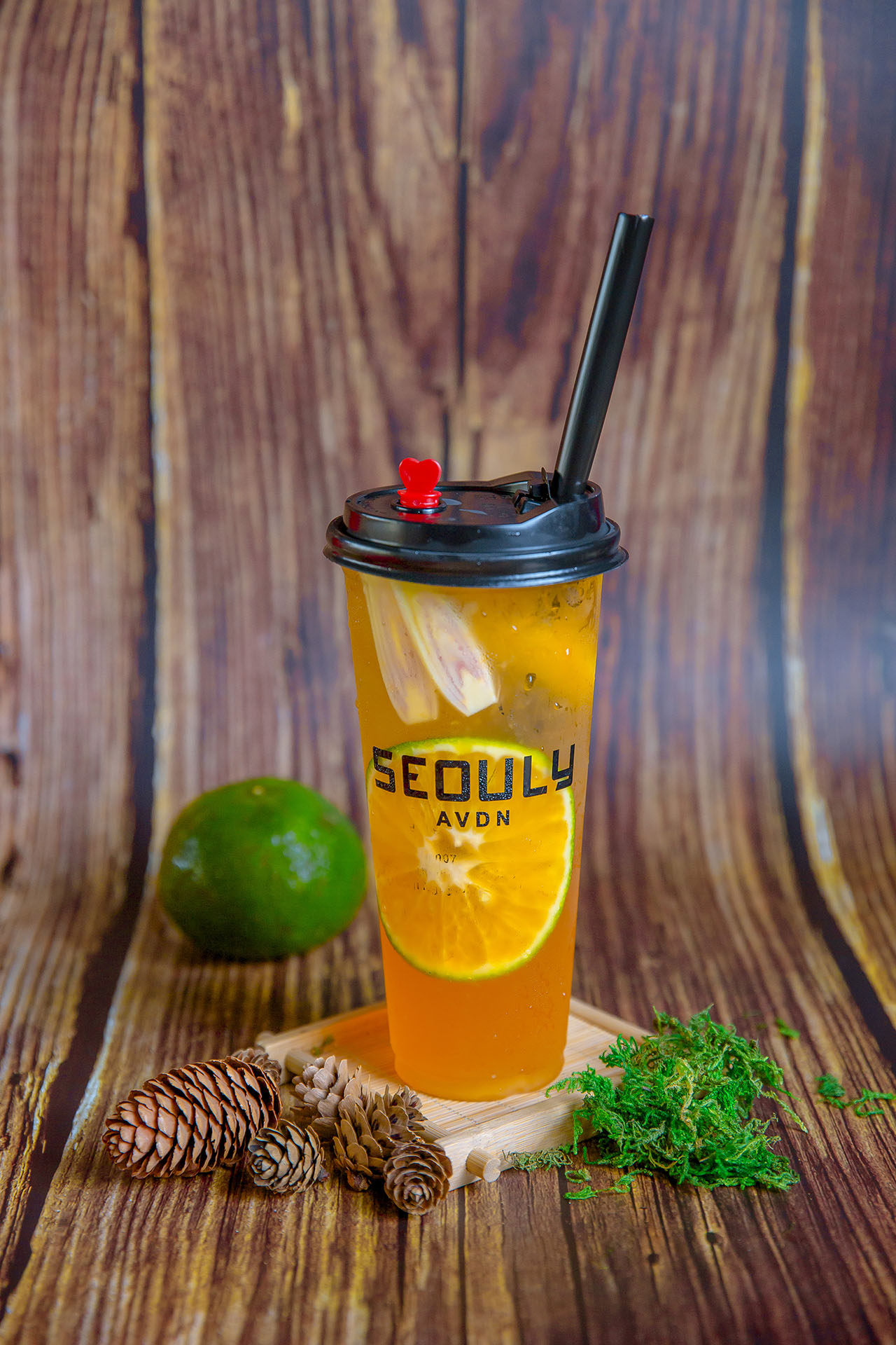 Trà Đào Cam Sả Seouly